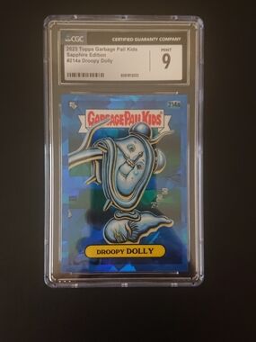 2023 Topps GPK Garbage Pail Kids Sapphire Edition - Droopy Dolly (214a) - CGC 9